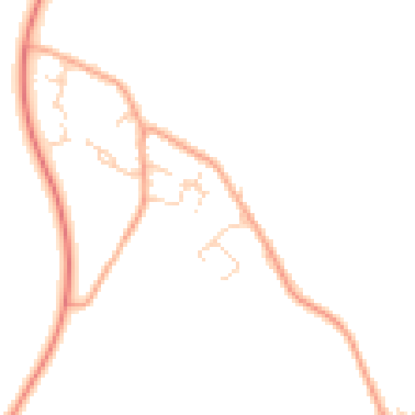 Daytime road noise heatmap for CB1 9BD