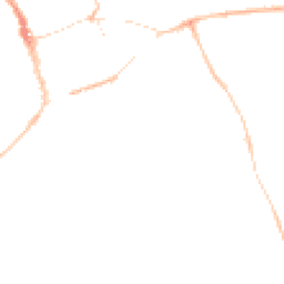 Night-time road noise heatmap for CB11 3DW