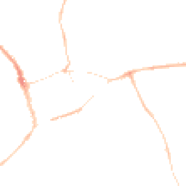 Night-time road noise heatmap for CB11 3HW