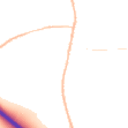 Night-time road noise heatmap for CB11 3QJ