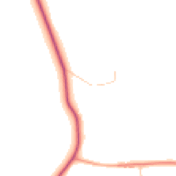 Daytime road noise heatmap for CB11 4JG