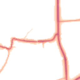 Daytime road noise heatmap for CB11 4LA