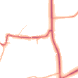 Daytime road noise heatmap for CB11 4LB