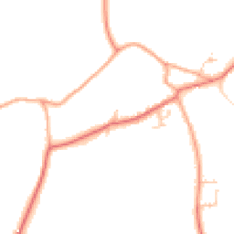 Daytime road noise heatmap for CB11 4PL