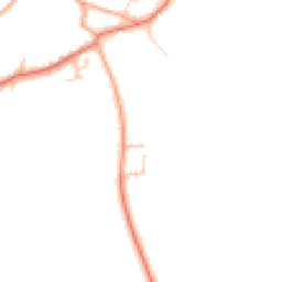 Daytime road noise heatmap for CB11 4SN