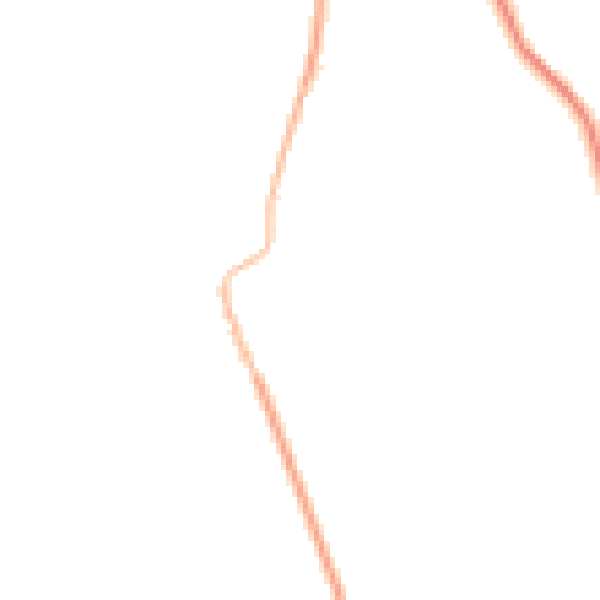 Night-time road noise heatmap for CB11 4TS