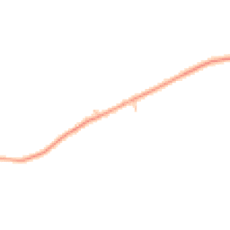 Daytime road noise heatmap for CB11 4XB