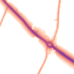 Daytime road noise heatmap for CB22 3AA