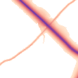 Daytime road noise heatmap for CB22 3AH