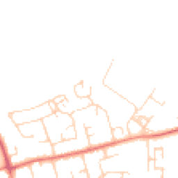 Daytime road noise heatmap for CB22 3DA