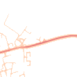Daytime road noise heatmap for CB22 3FR