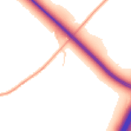 Daytime road noise heatmap for CB22 3UY