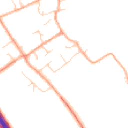 Daytime road noise heatmap for CB22 4RY