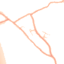 Daytime road noise heatmap for CB22 5EP