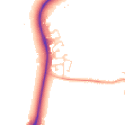 Daytime road noise heatmap for CB22 5FP