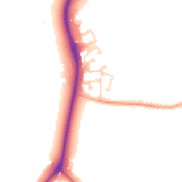 Daytime road noise heatmap for CB22 5FR
