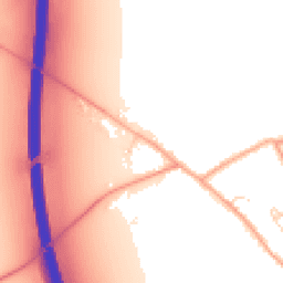 Daytime road noise heatmap for CB22 5HJ