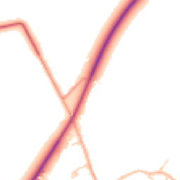 Daytime road noise heatmap for CB22 6SH