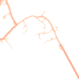 Daytime road noise heatmap for CB22 6SQ