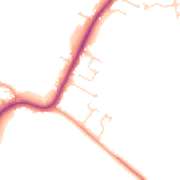 Daytime road noise heatmap for CB22 7PT