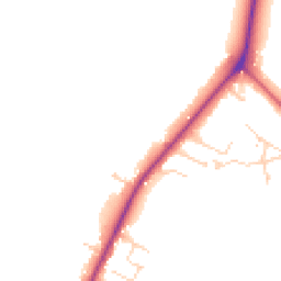 Daytime road noise heatmap for CB22 7QA