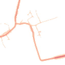 Daytime road noise heatmap for CB22 7RN