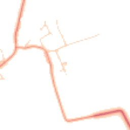 Daytime road noise heatmap for CB22 7RR