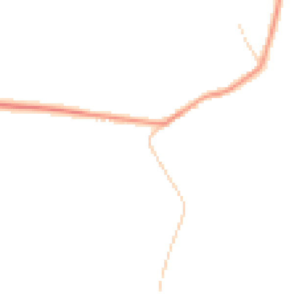 Daytime road noise heatmap for CB23 4NQ