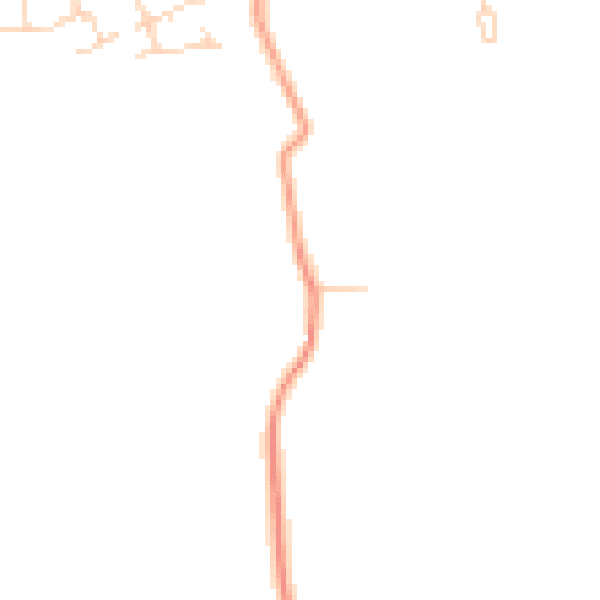 Daytime road noise heatmap for CB23 7EE