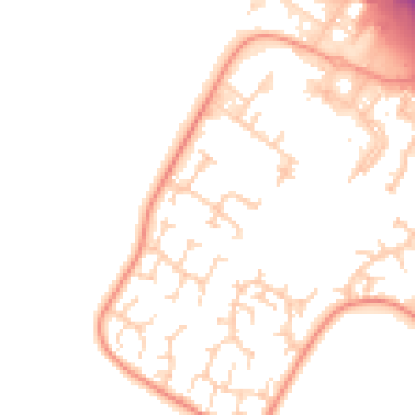 Daytime road noise heatmap for CB23 8EQ