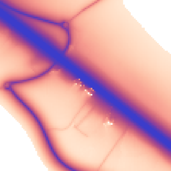Daytime road noise heatmap for CB23 8HD