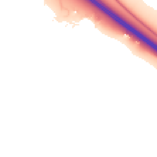 Night-time road noise heatmap for CB23 8UA