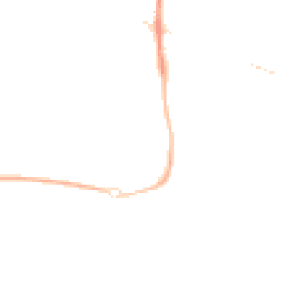Night-time road noise heatmap for CB24 1AE