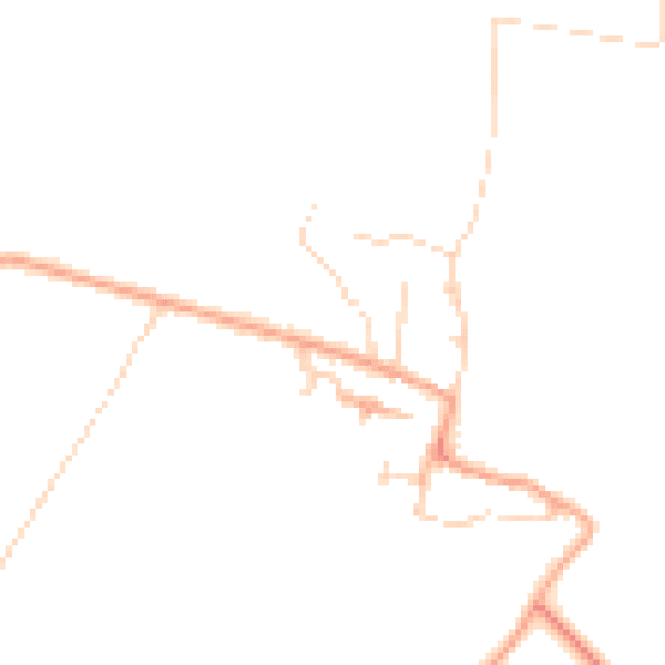 Daytime road noise heatmap for CB24 4SP