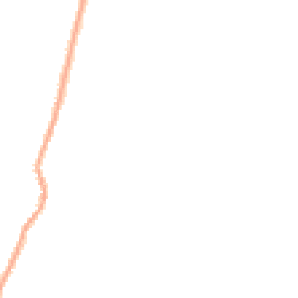 Night-time road noise heatmap for CB24 5JH