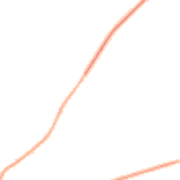 Night-time road noise heatmap for CB25 9AW