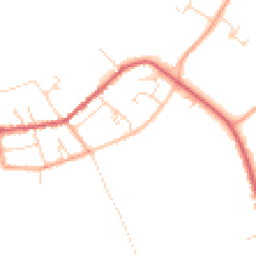 Daytime road noise heatmap for CB6 2SR