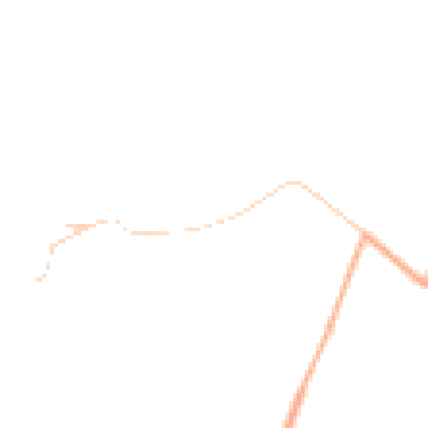 Daytime road noise heatmap for CB7 5UA