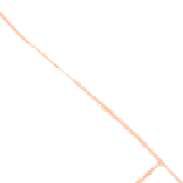 Night-time road noise heatmap for CB8 0AN