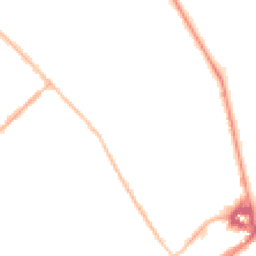 Night-time road noise heatmap for CB8 0SR