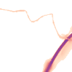 Night-time road noise heatmap for CB8 7HA