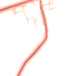 Daytime road noise heatmap for CB8 8QS