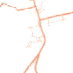 Daytime road noise heatmap for CB8 8RJ
