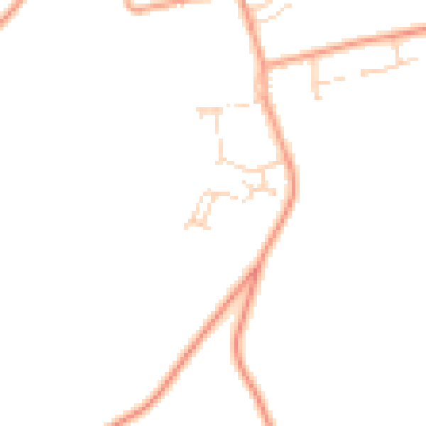 Daytime road noise heatmap for CB8 8RU