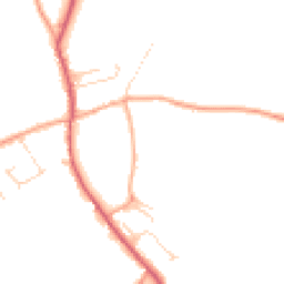 Daytime road noise heatmap for CB8 8SG