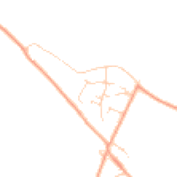 Daytime road noise heatmap for CB8 8XU