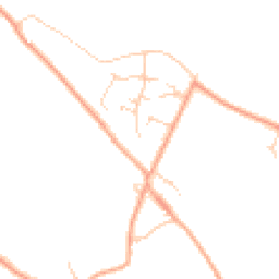 Daytime road noise heatmap for CB8 8YF