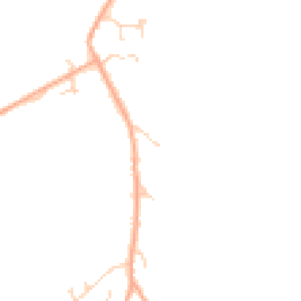 Daytime road noise heatmap for CB8 9DH