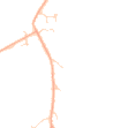 Daytime road noise heatmap for CB8 9DJ
