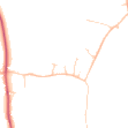 Daytime road noise heatmap for CB8 9XS